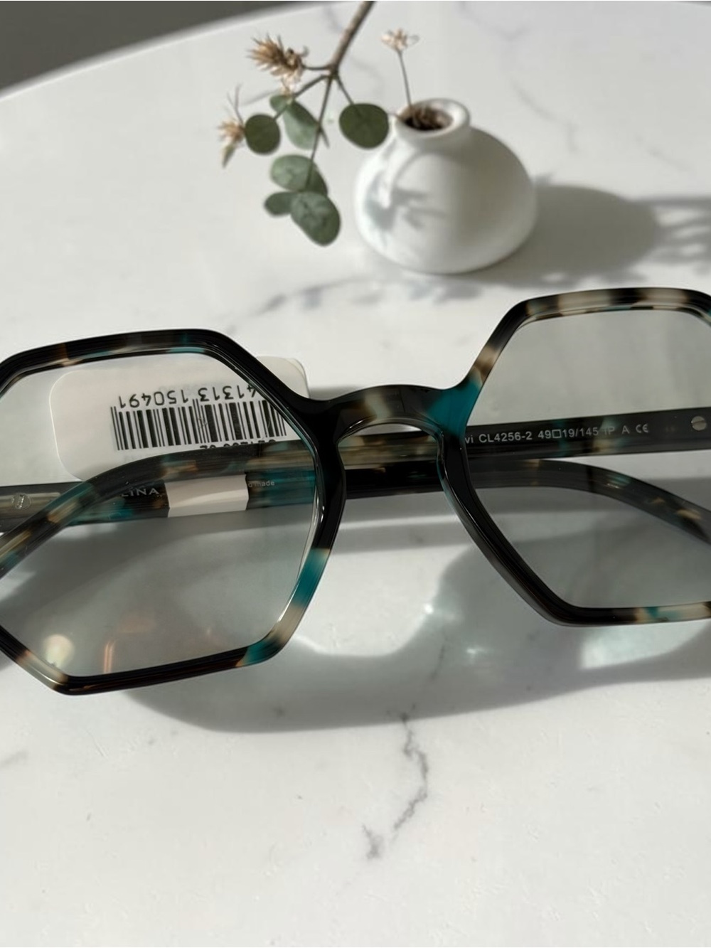 CL4256-02 Carolina lemke Berlin-Jovi, Black Brown Green Demi+ free luxury case